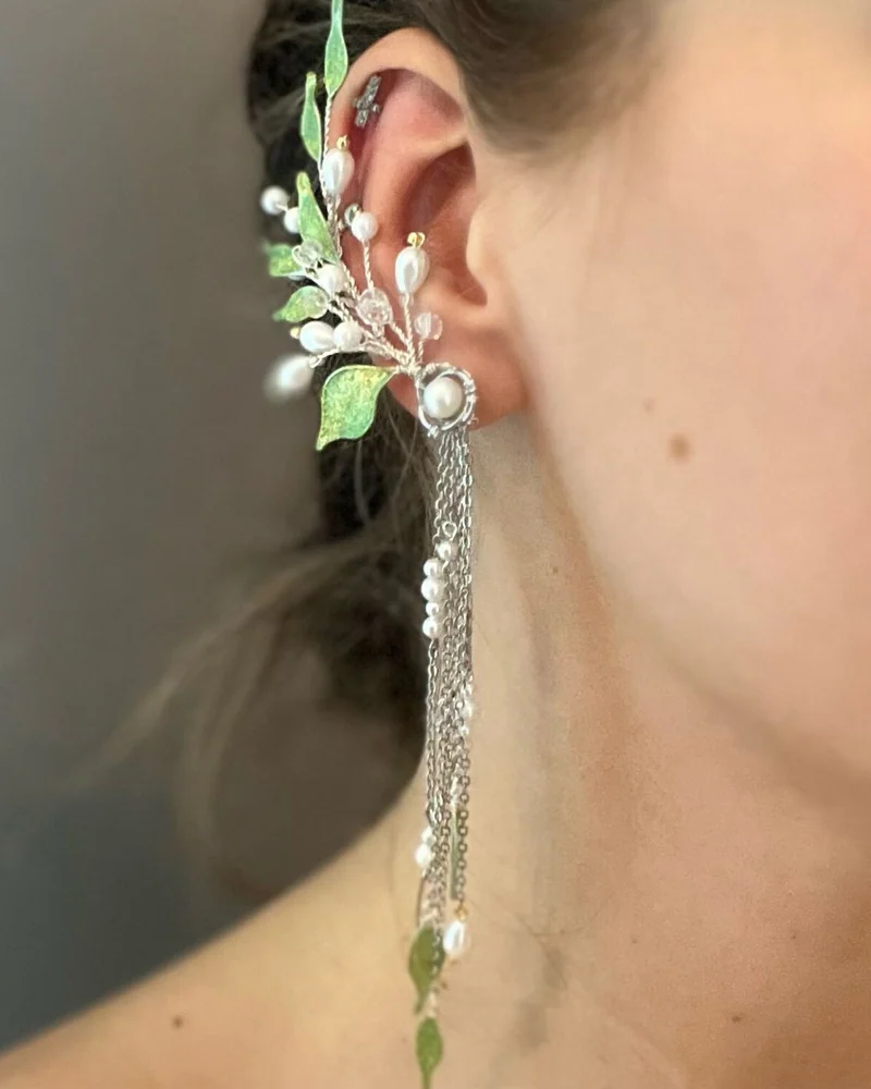 Кафф «Серебряное лето»
