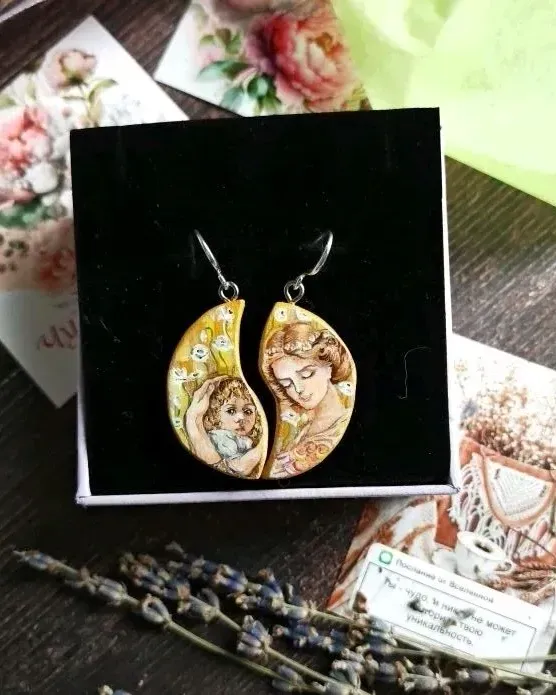 Серьги «Мамина любовь» — Основной