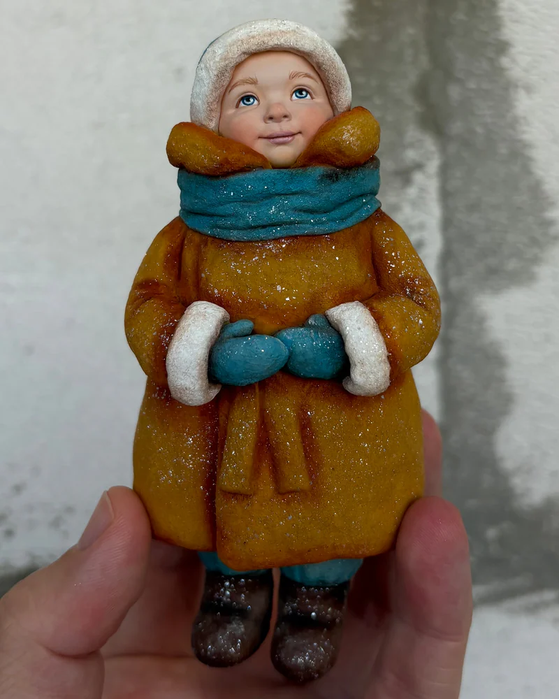 Никита — ватная ёлочная игрушка — Основной