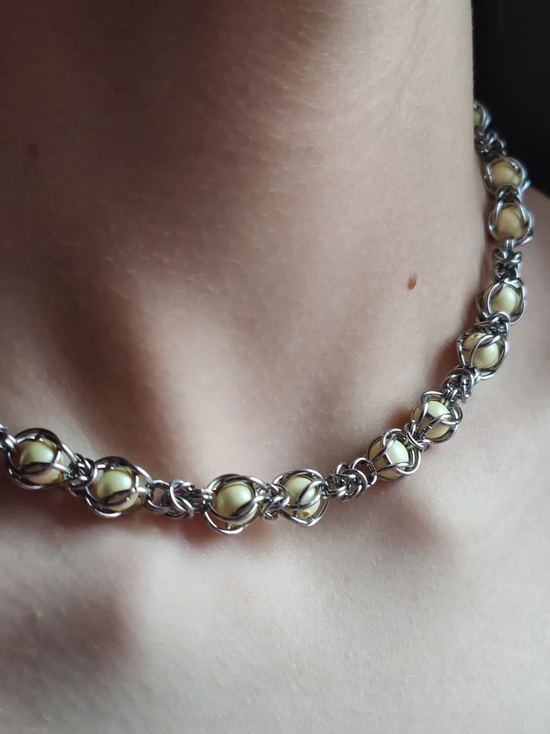 **Колье «Temptation» с жемчугом Swarovski**