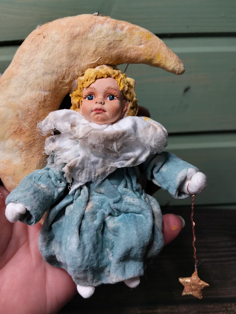 Ватная игрушка Ангел
