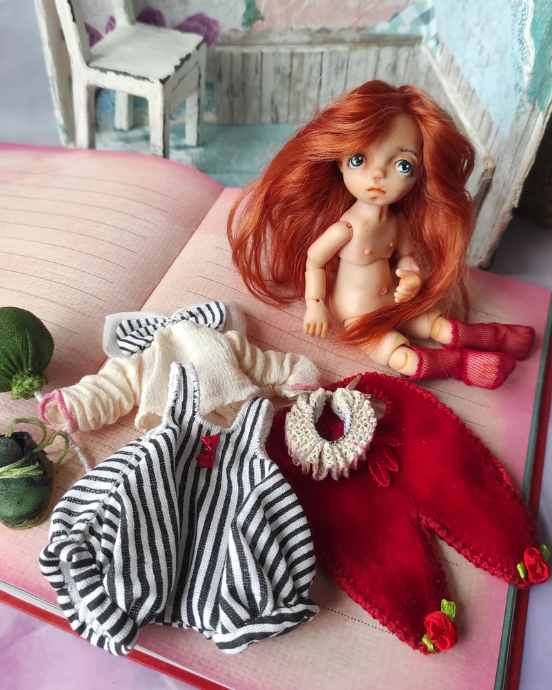 Кукла клоун, BJD 1/12