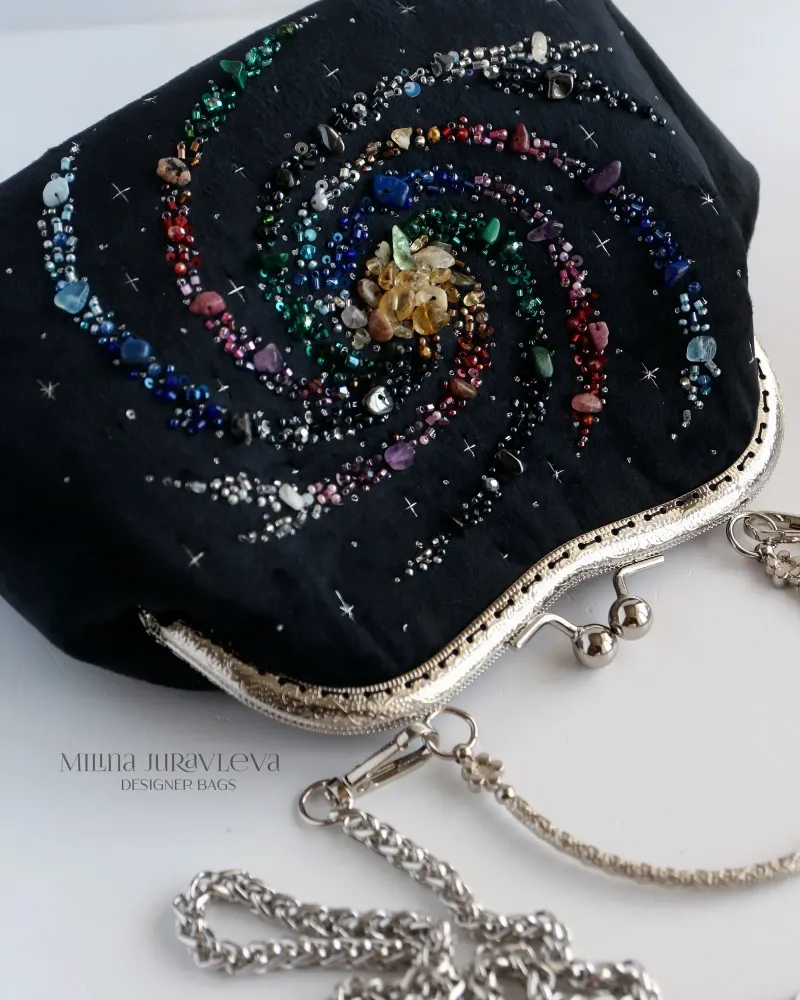 Сумочка «Galaxy», чёрная — Чёрная