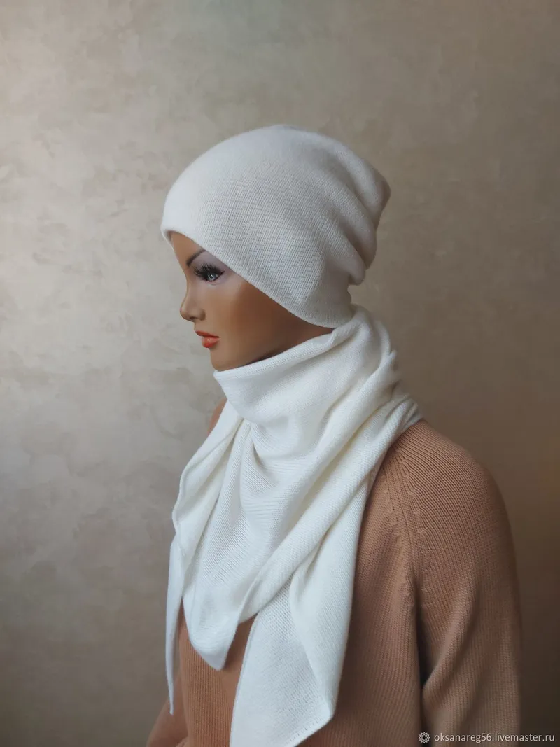 Шапки из 100% кашемира