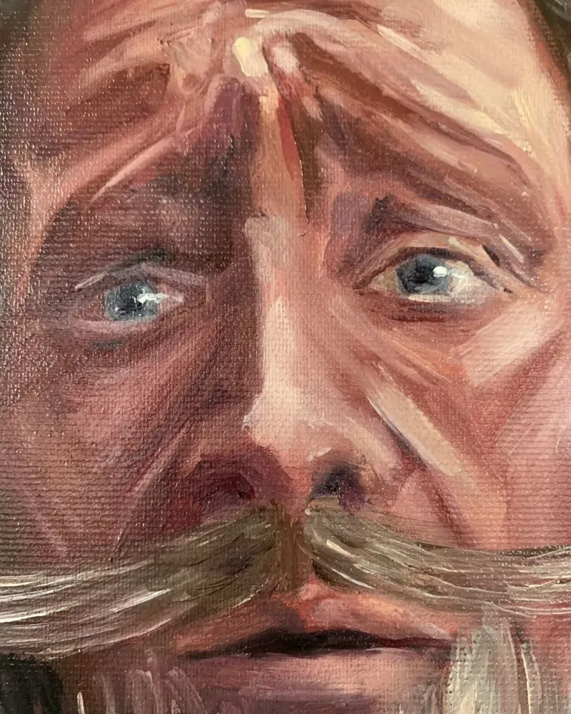 Дон Кихот. Картина маслом 40×50 см — 40×50 см