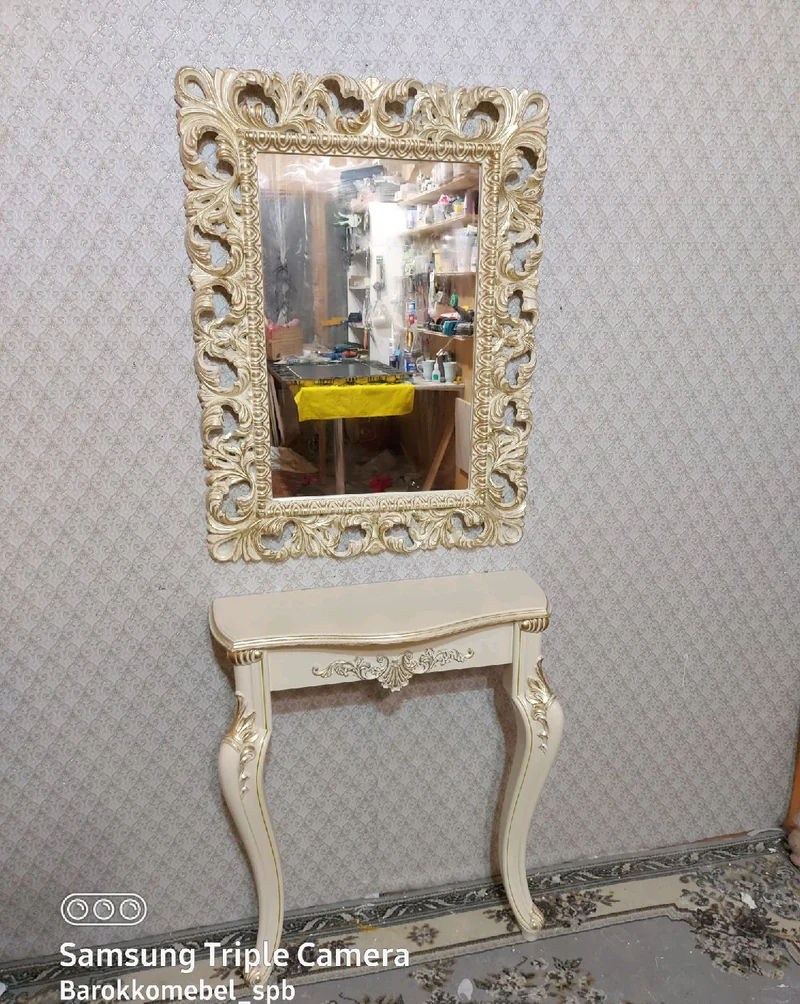 Стол Консоль 60 см (слоновая кость)