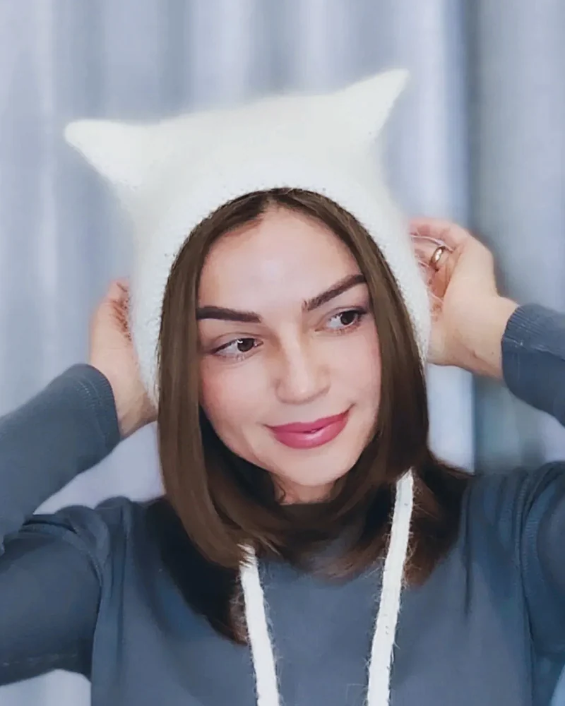 Коточепчик с микропайетками