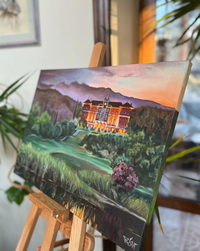 Картина маслом Пейзаж Испания 40×60 см — Оригинал