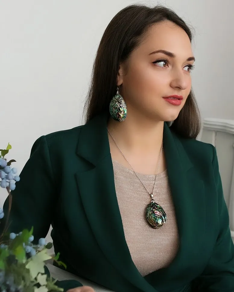 Серьги «Перламутры» — Основной