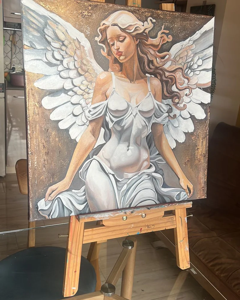 Картина «Ангел», 60×60 см