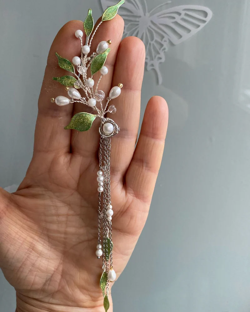 Кафф «Серебряное лето»