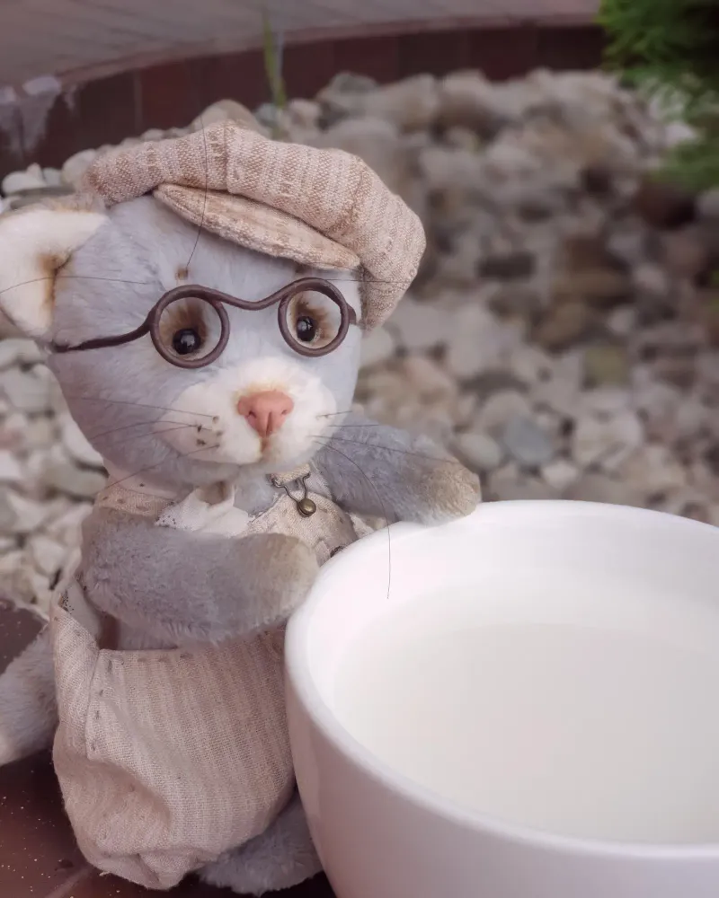 Котёнок Генри в очках — Основной