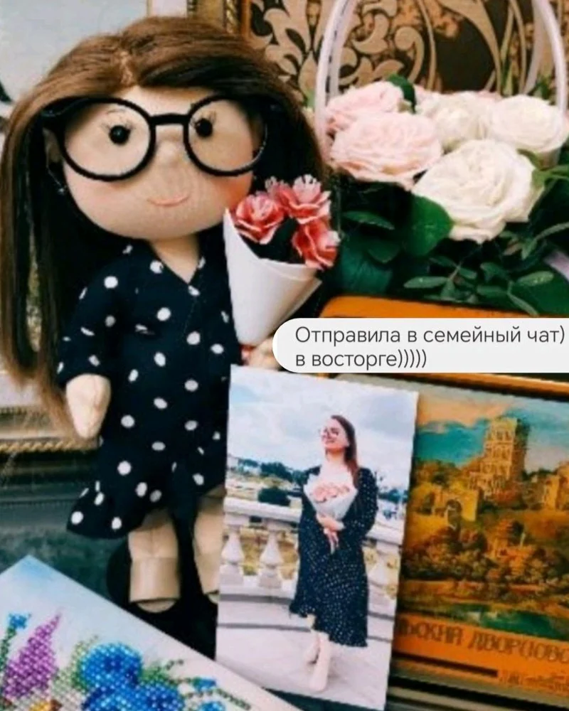 Кукла по фото Учитель Подарок учителю на выпускной на день учителя — Основной