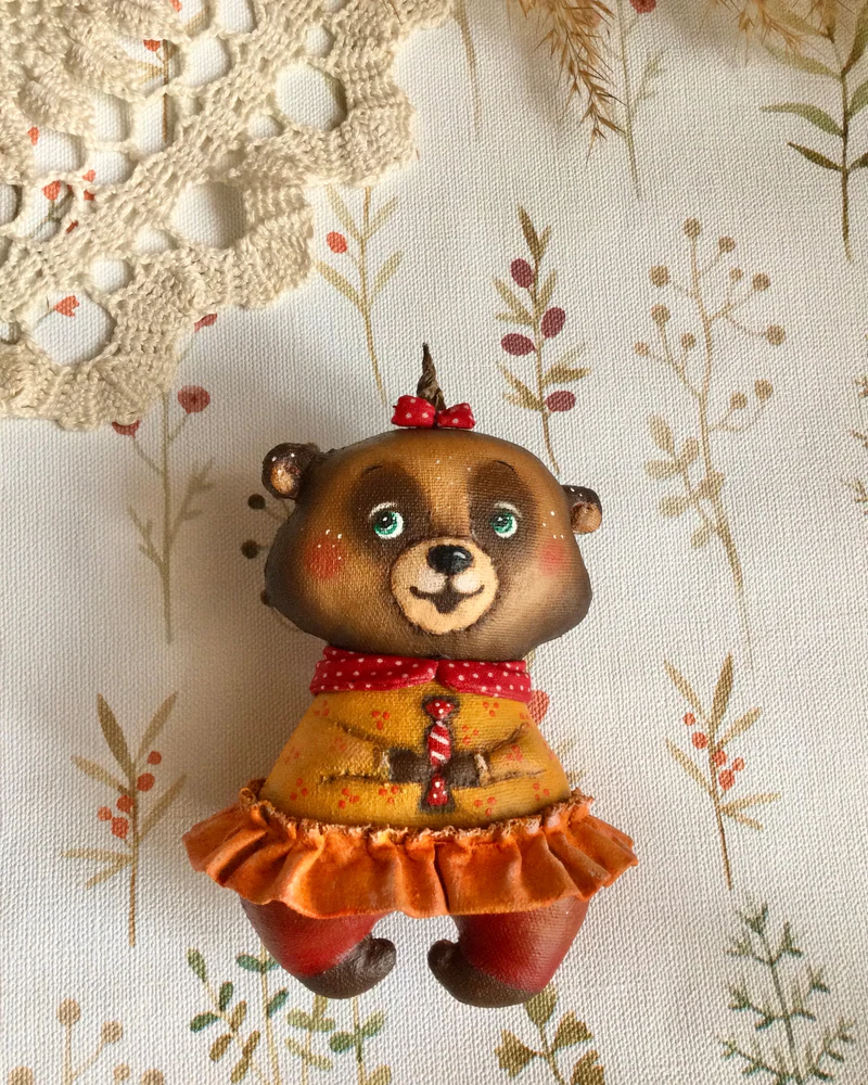 Мишуля с конфетой