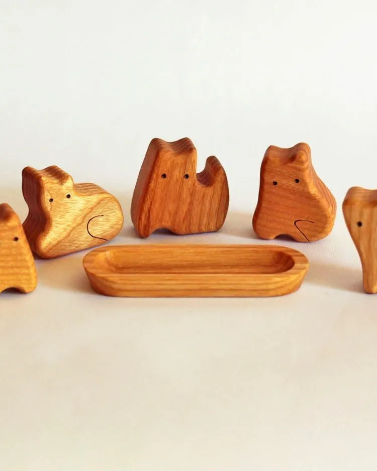 Корытце, деревянная игрушка