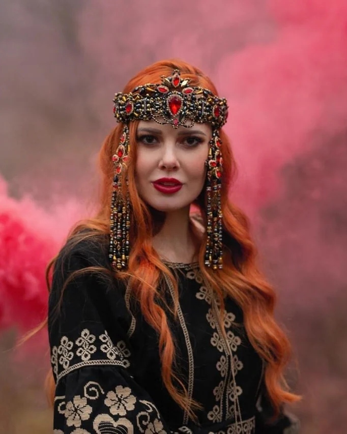 Хрустальный венец "Аркаимская Царевна"