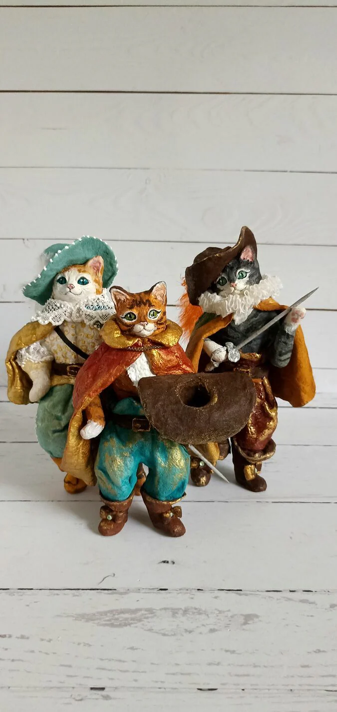 Кот в сапогах, 15 см