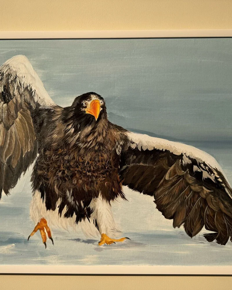 Интерьерная Картина маслом «Танцуют,- все!)» 83×64 см — Оригинал