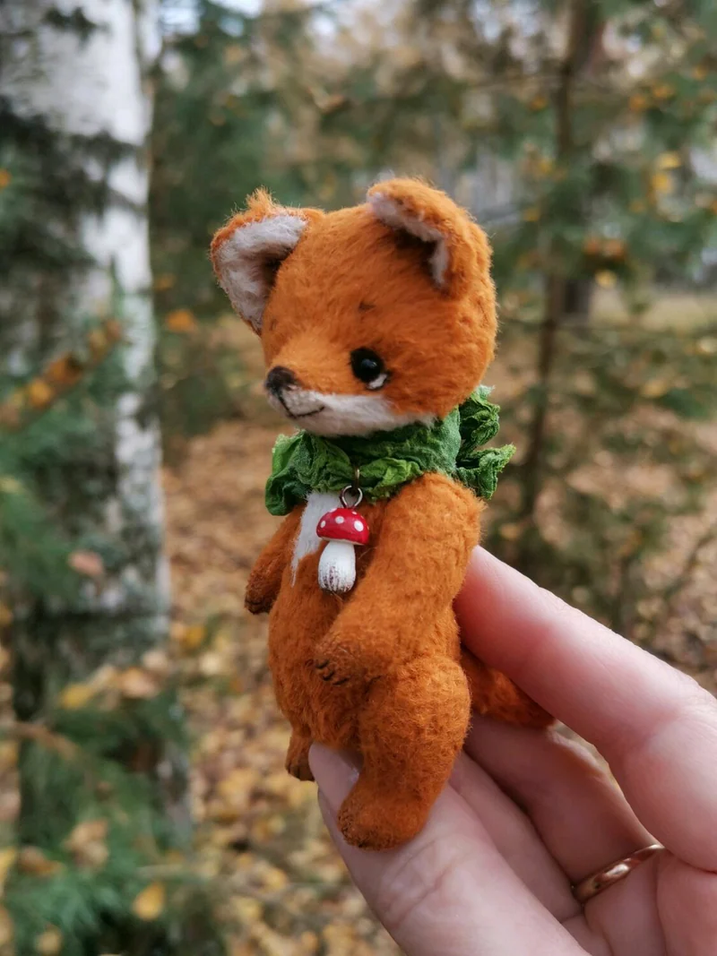Лисенок с мухоморчиком