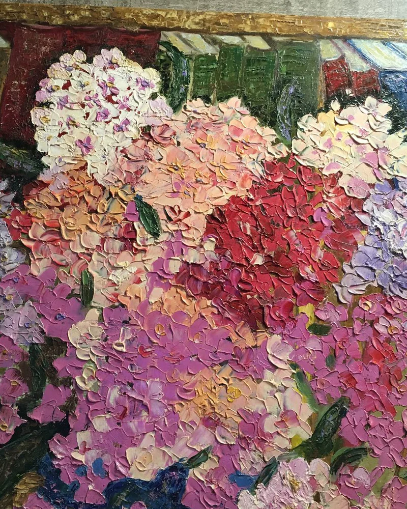Картина маслом Сентябрь