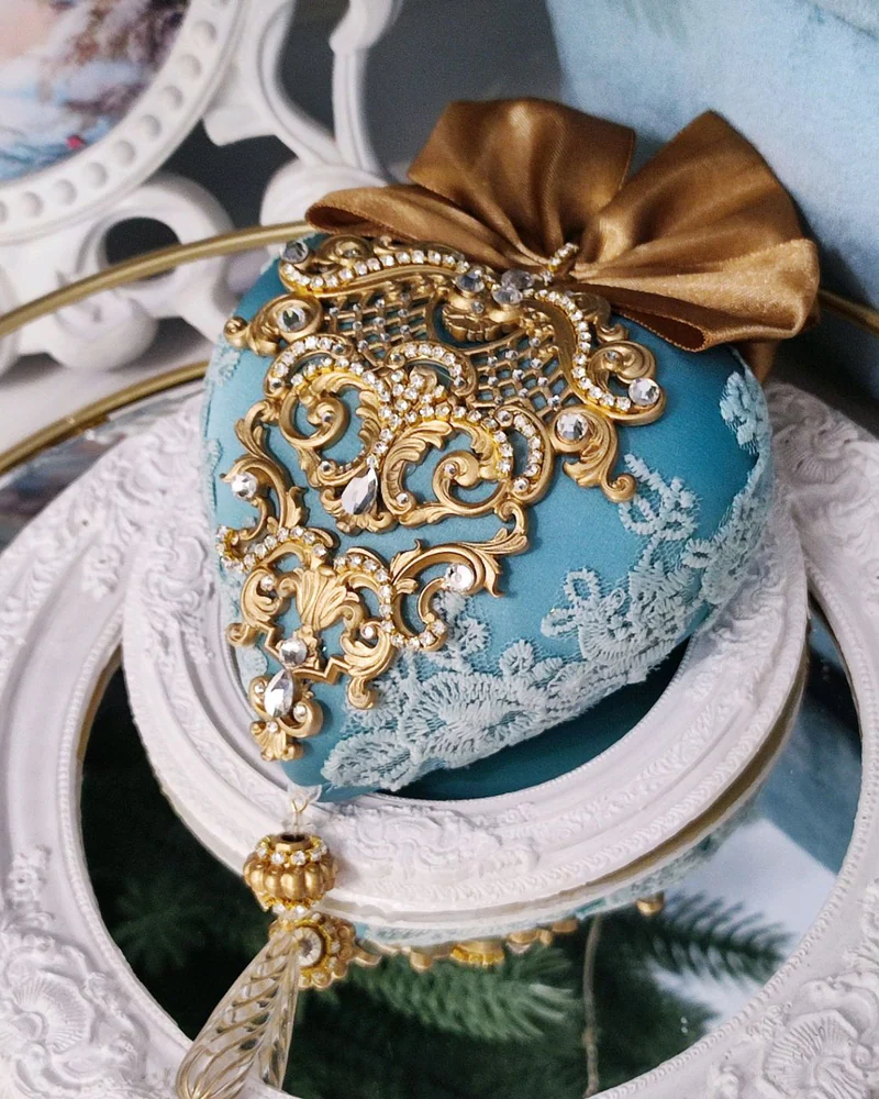 Ёлочная игрушка "Сердце"