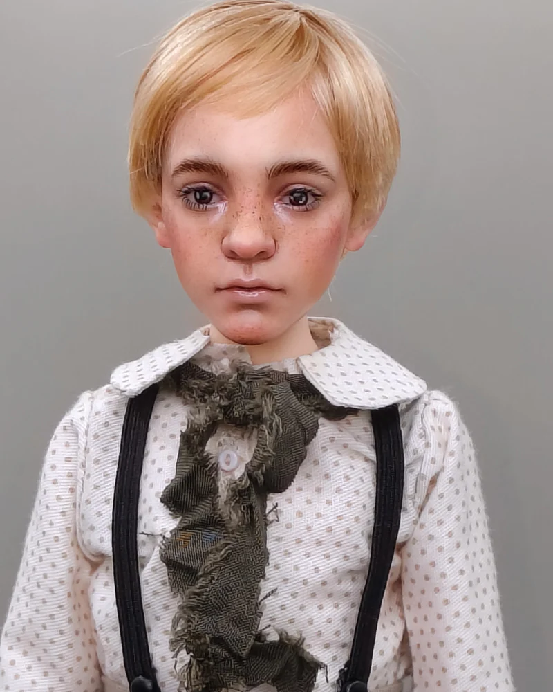Толя - авторская шарнирная BJD кукла — Tolya BJD artdoll