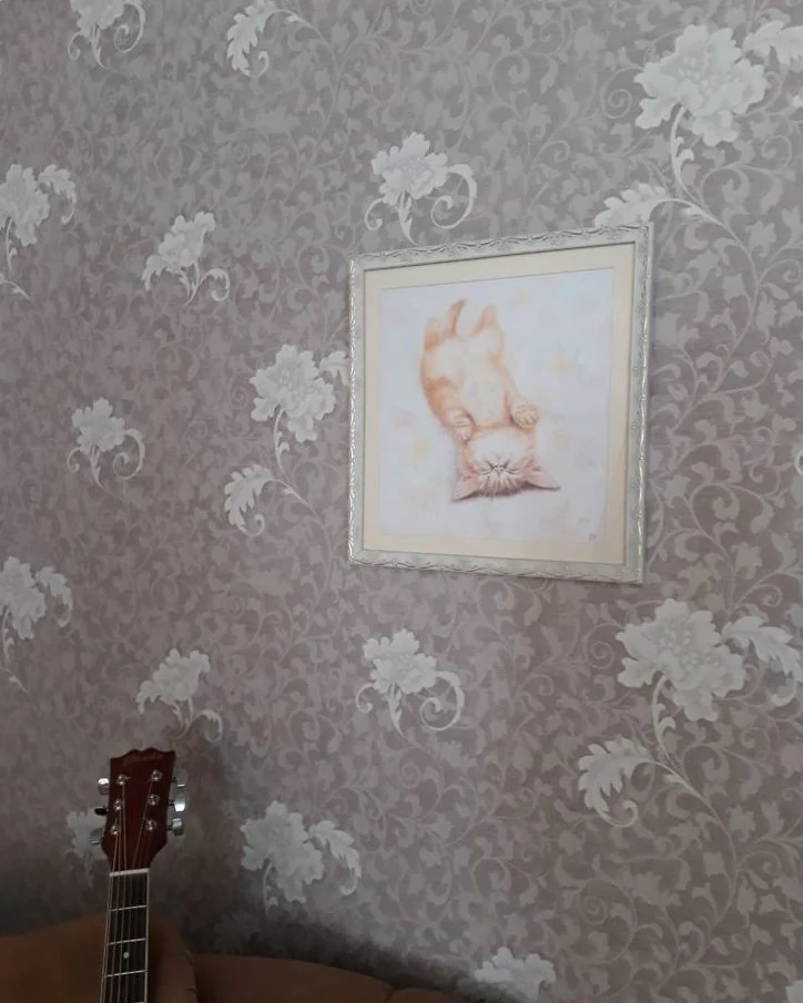 Картина в спальню Не тревожить!) в детскую, спящий кот