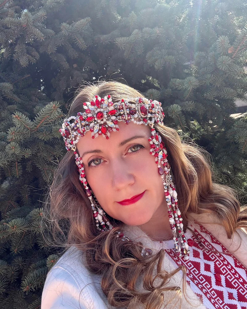 Хрустальное очелье "Мирослава Ладная"
