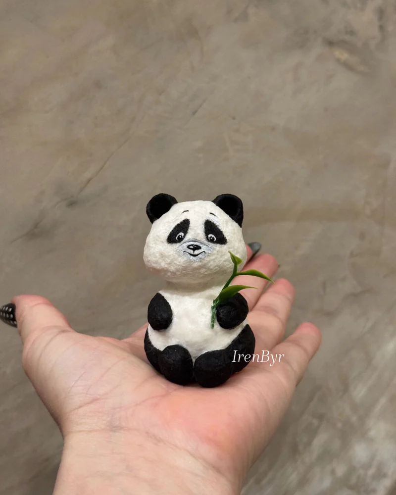 Ватная игрушка Панда