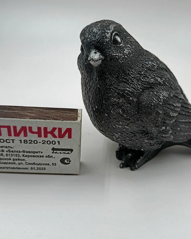 Птица литая из алюминия — Птица литая из алюминия