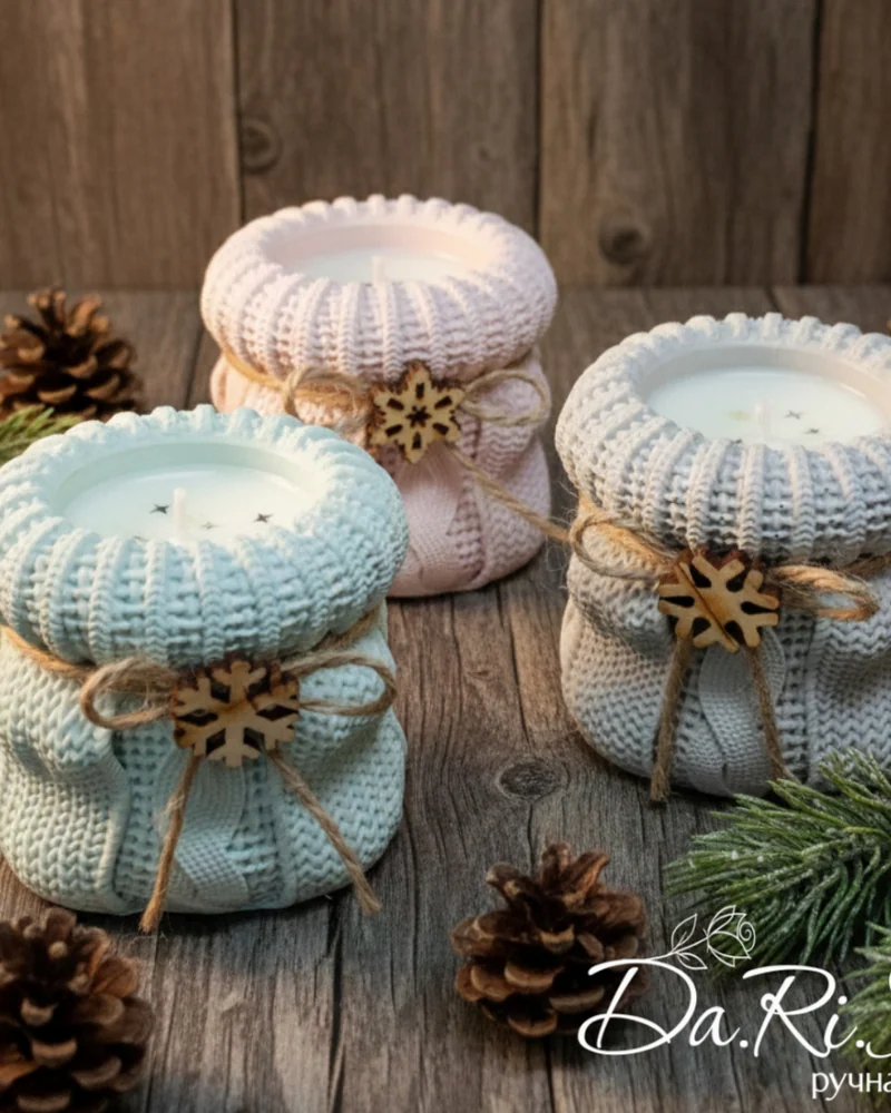 ❄️Зимняя коллекция ароматических свечей "ДЫХАНИЕ ЗИМЫ"❄️