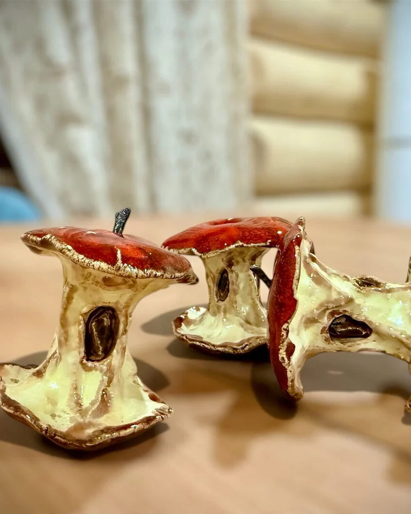 Керамические яблочные огрызки — Керамические яблочные огрызки
