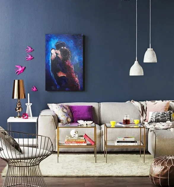Объятия. Картина маслом 40×60 см