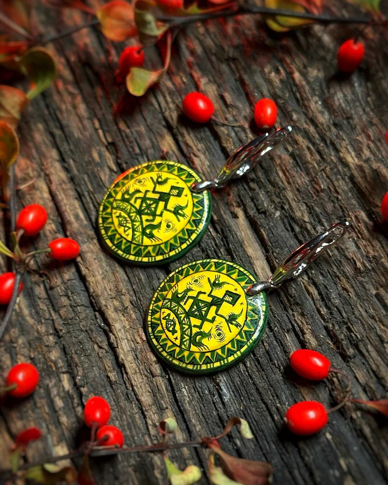 Серьги Макошь