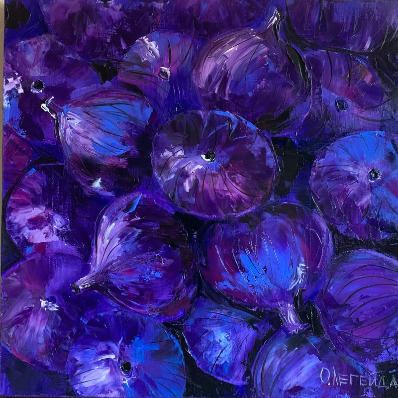 Картина маслом Инжир