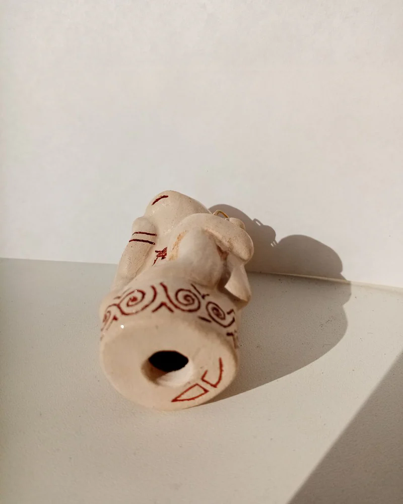Чудики — керамические солонки-статуэтки — Фигурка 4