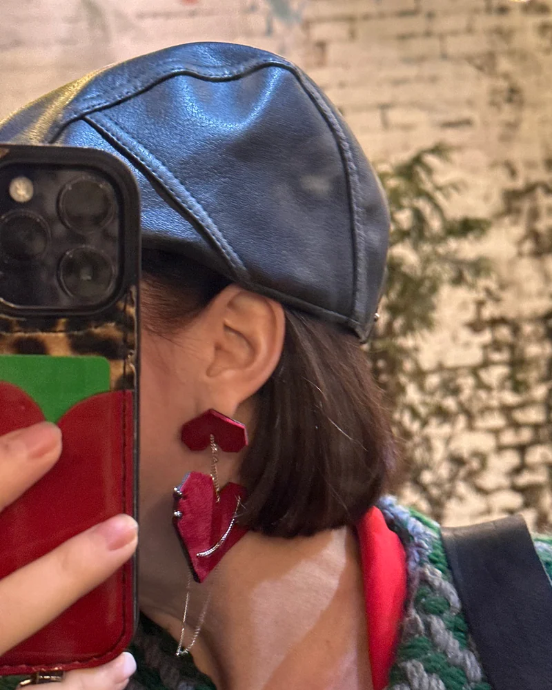 Серьги «сердца»