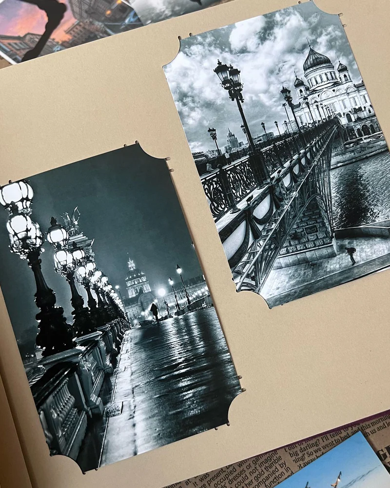 Фамильный фотоальбом — бордовый