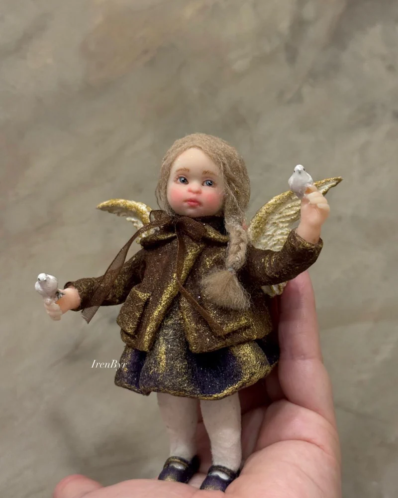 Ватная игрушка Ангелочек