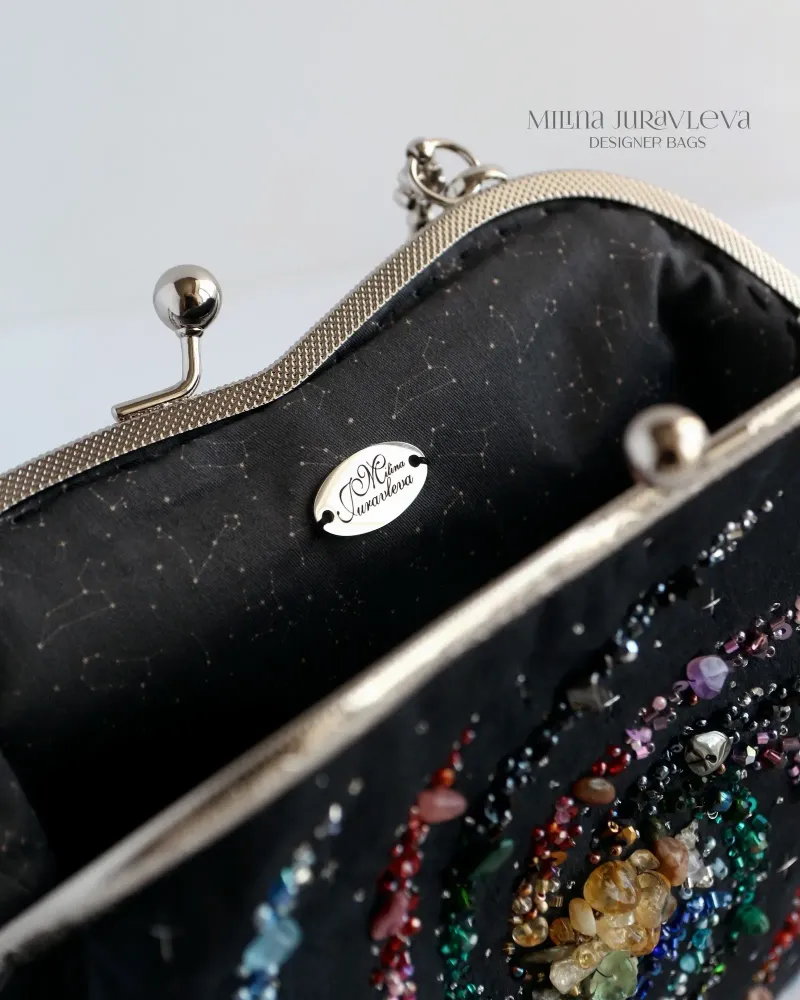 Сумочка «Galaxy», чёрная — Чёрная