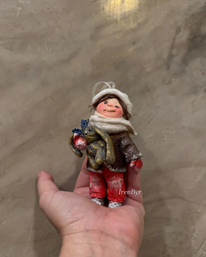 Ватная игрушка