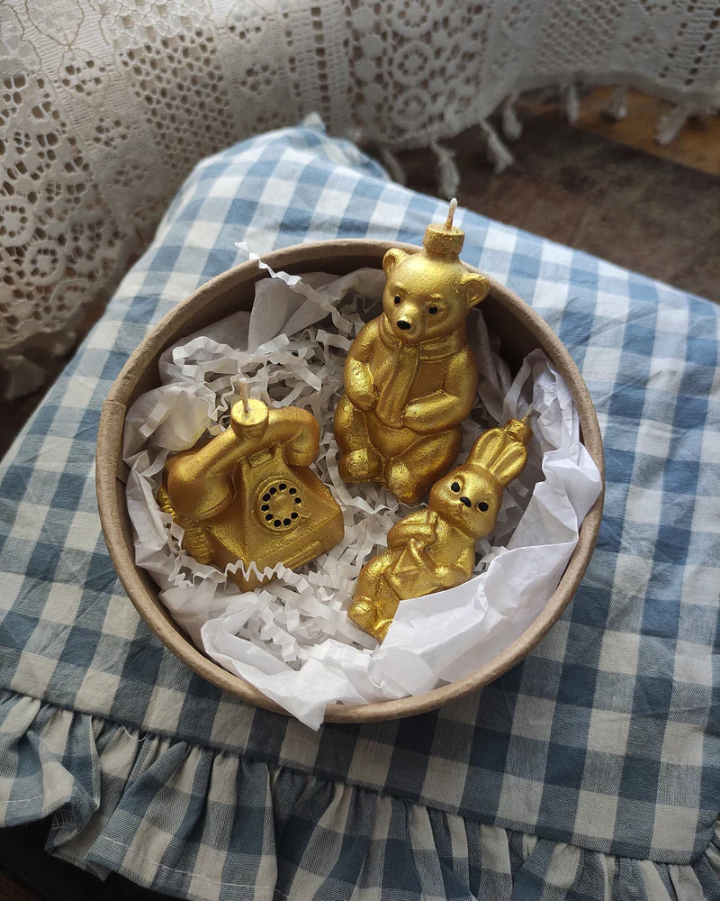 Набор свечей "Ёлочные игрушки"