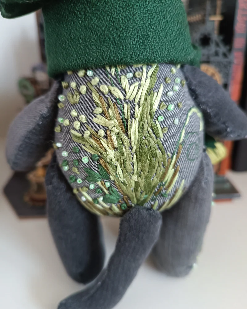Интерьерная игрушка Кот-эстет — кот игрушка