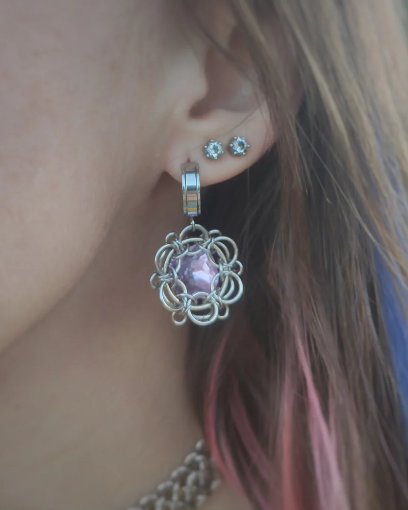 Серьги «Shine flower» — Основной