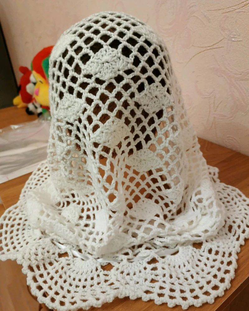 Ниспадающий платок для храма