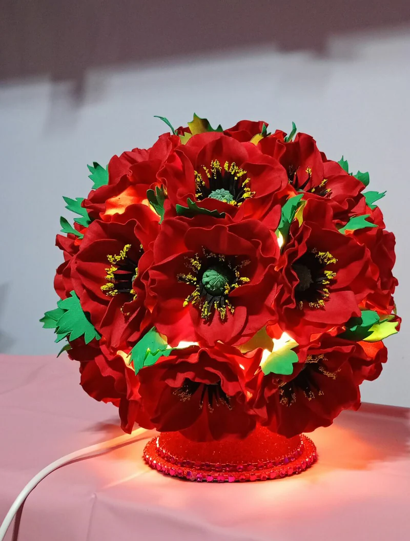 Ночник - КРАСНЫЕ МАКИ
