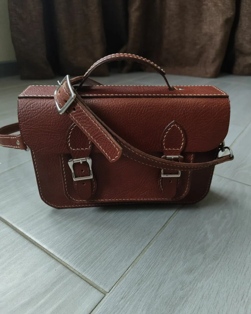 Классическая сумка Satchel bag — коричневый
