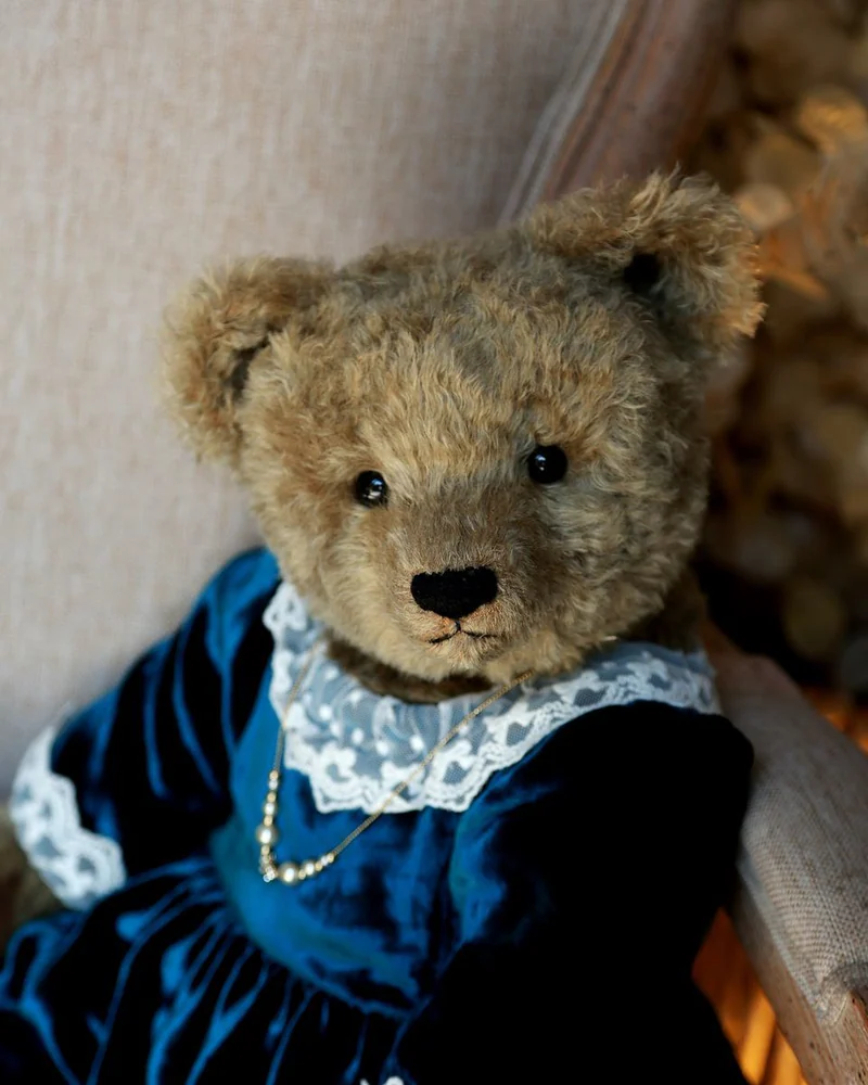 Мишки Тедди:Bear Girl — коричневый