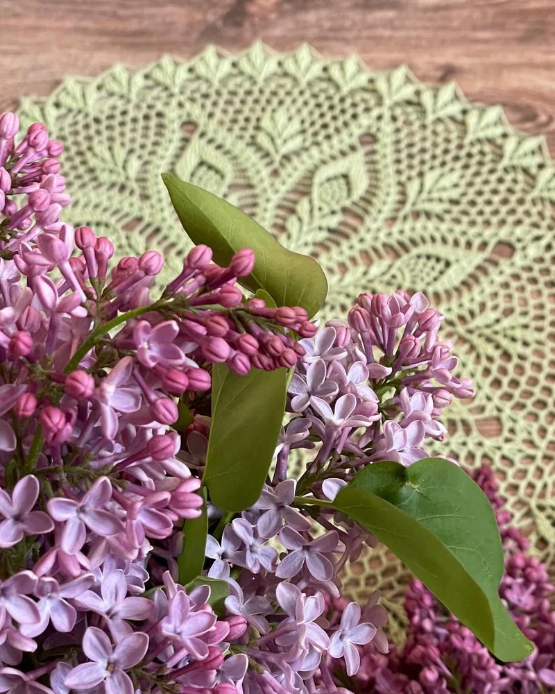 Кружевная салфетка