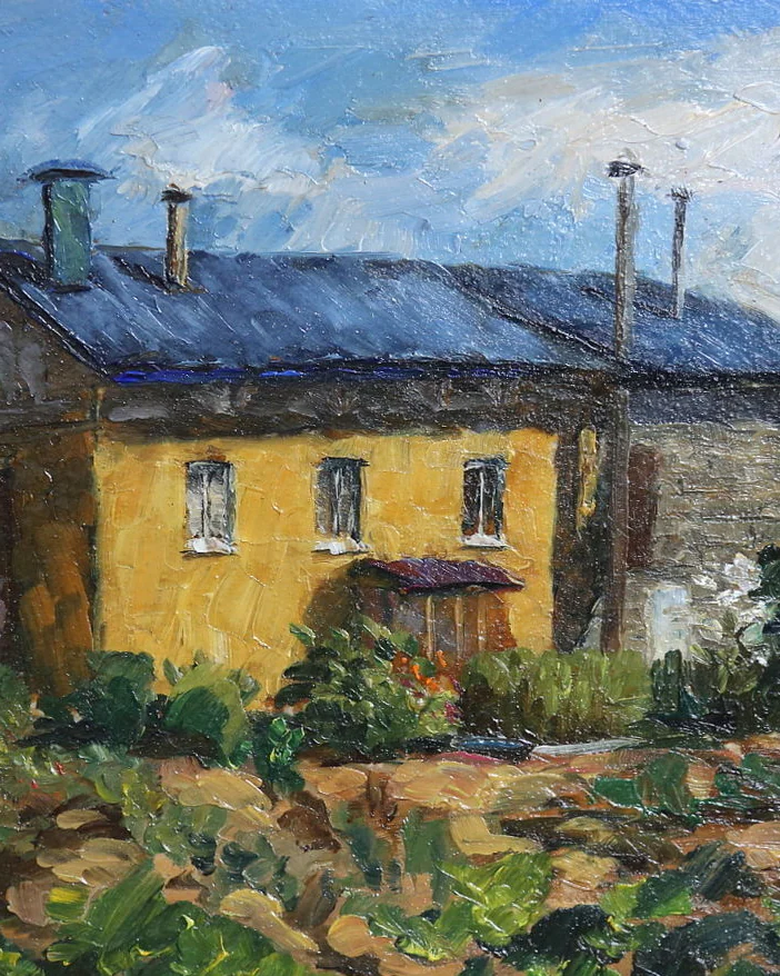 Деревенька 2. Картины маслом